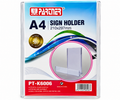 A4 Sign Holder – Clear Acrylic Display Stand