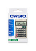 CASIO LC-1000TV 10-DIGIT ELECTRONIC CALCULATOR