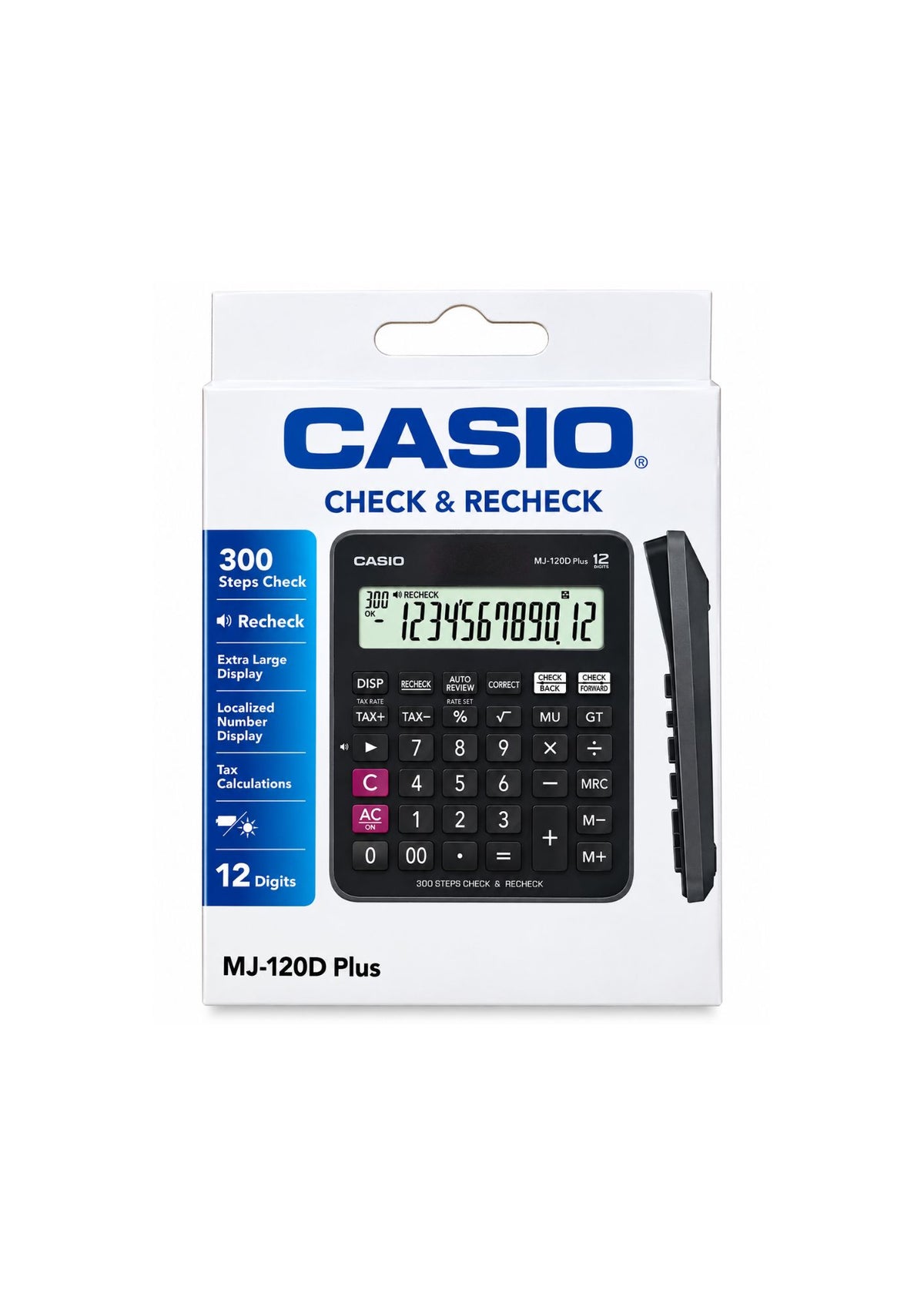 CASIO MJ-120D PLUS DESKTOP CALCULATOR