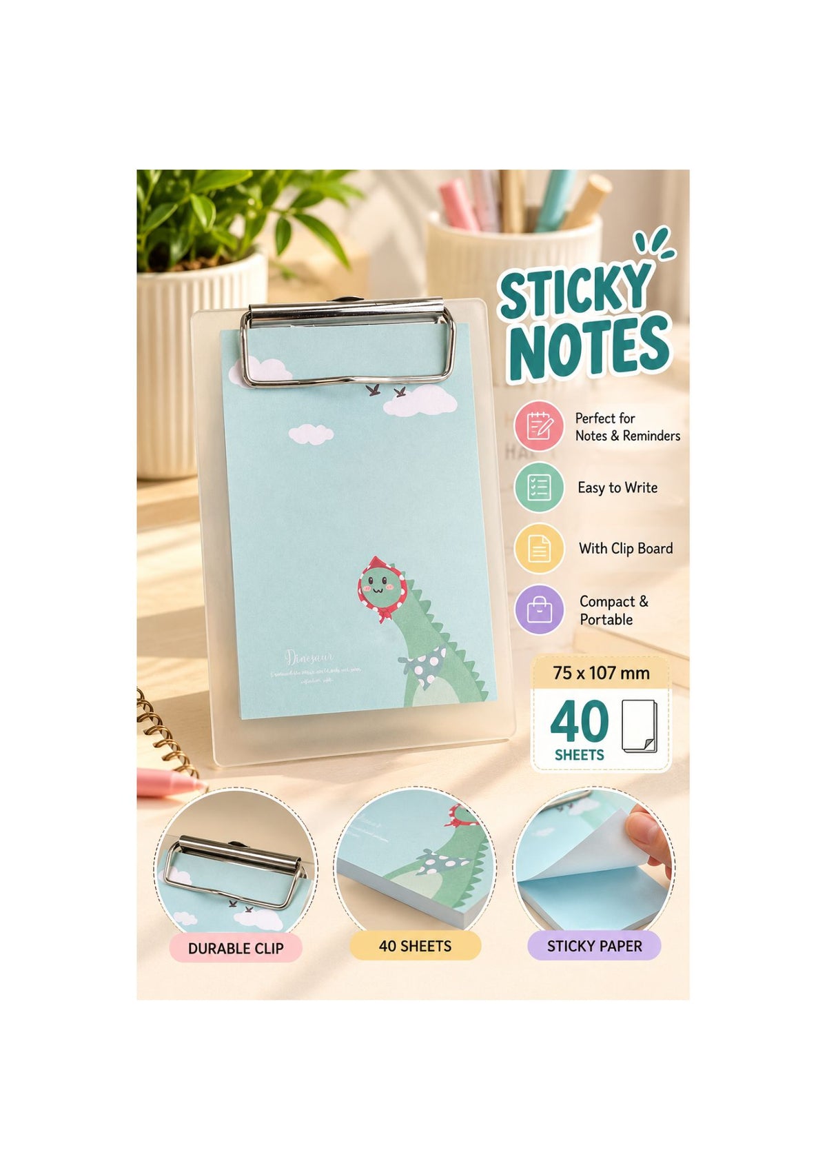 CUTE STICKY NOTES