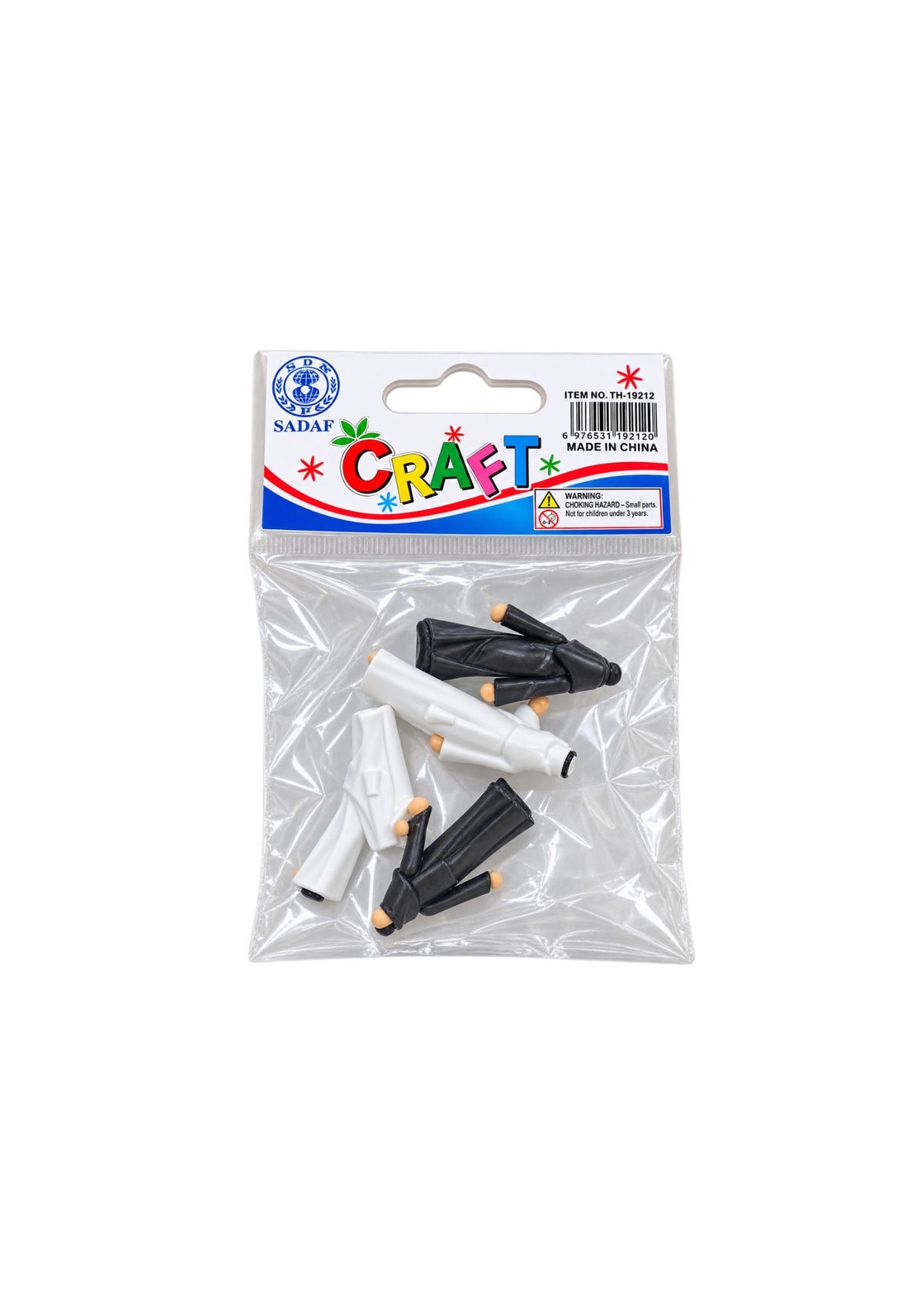 CRAFT FIGURINES – BLACK & WHITE