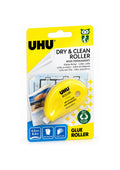 UHU Dry & Clean Glue Roller Non-Permanent – 6.5mm × 8.5m