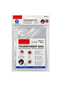 TRANSPARENT BAG – 250 × 350 MM, 8 PCS