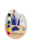 ARTIST BRUSH & PALETTE PAINTING SET
