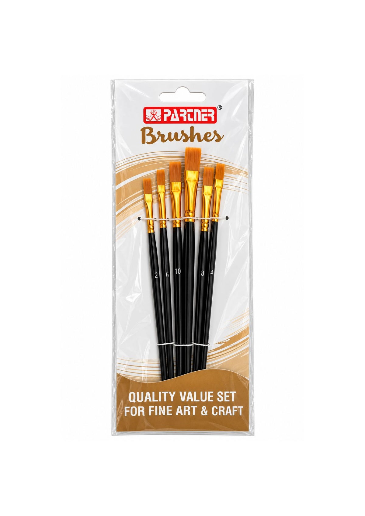 ARTIST PAINT BRUSH SET – 6 PCS