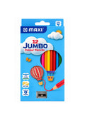 12 JUMBO COLOUR PENCILS SET